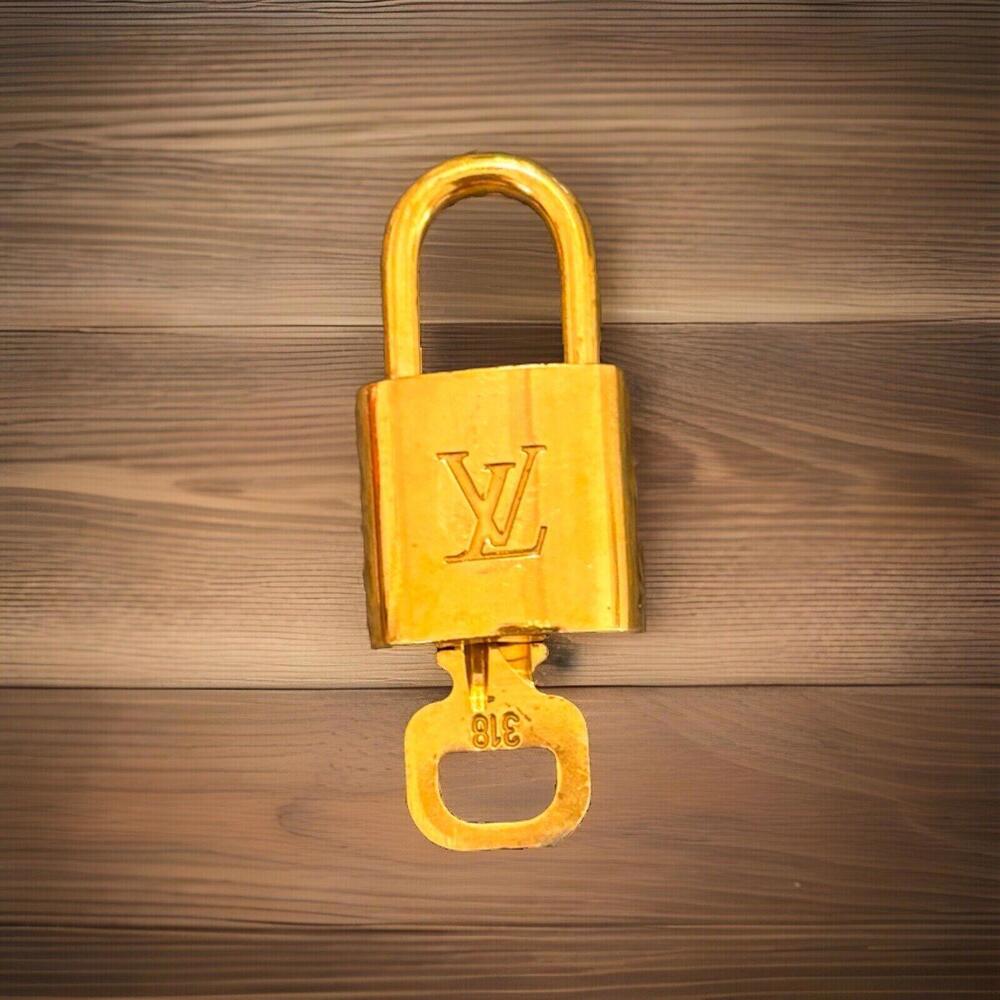 Louis Vuitton Padlock & Key #318 Lock & Key